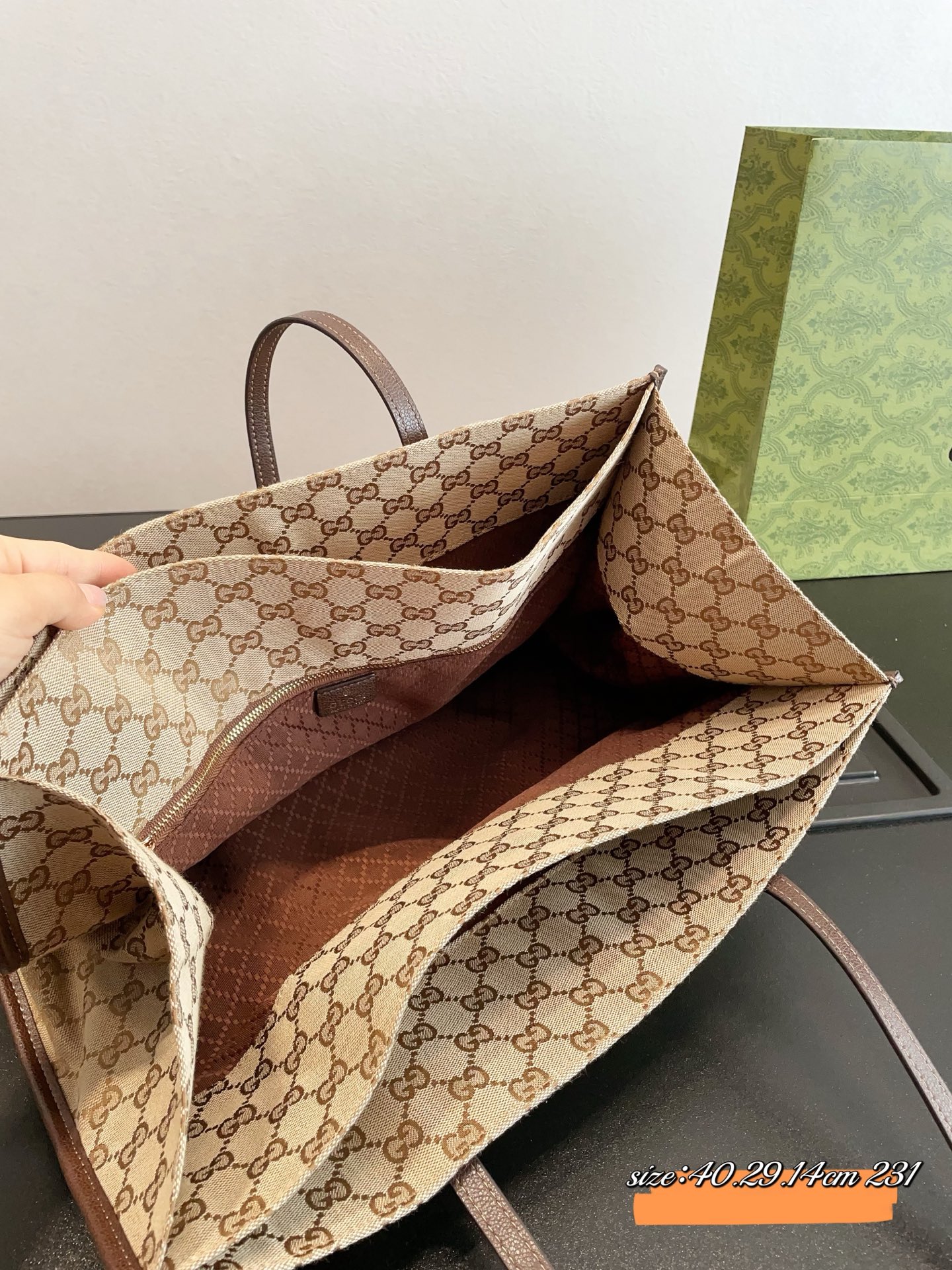 Gucci Classic Monogram Tote Bag