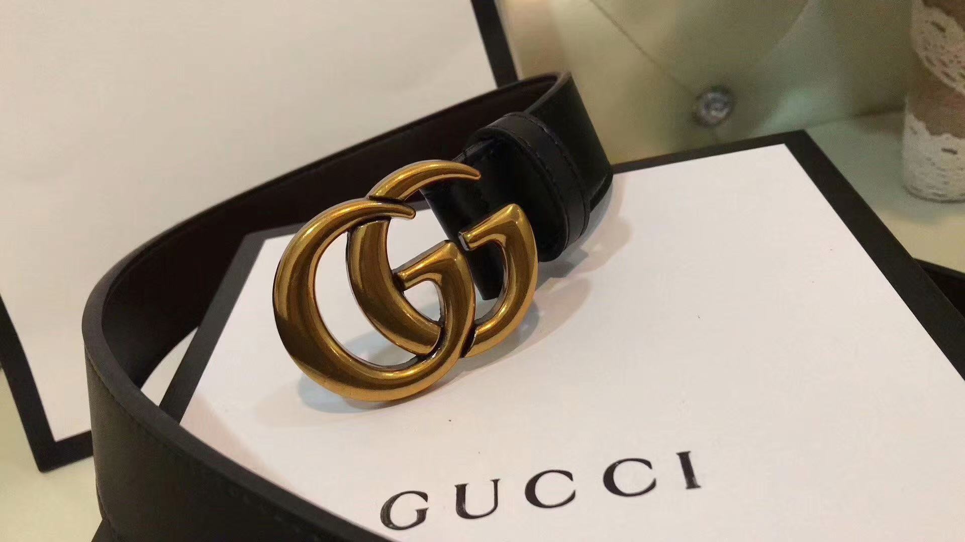 Gucci double G belt