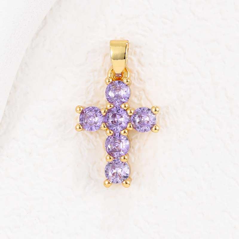 diamond cross necklace