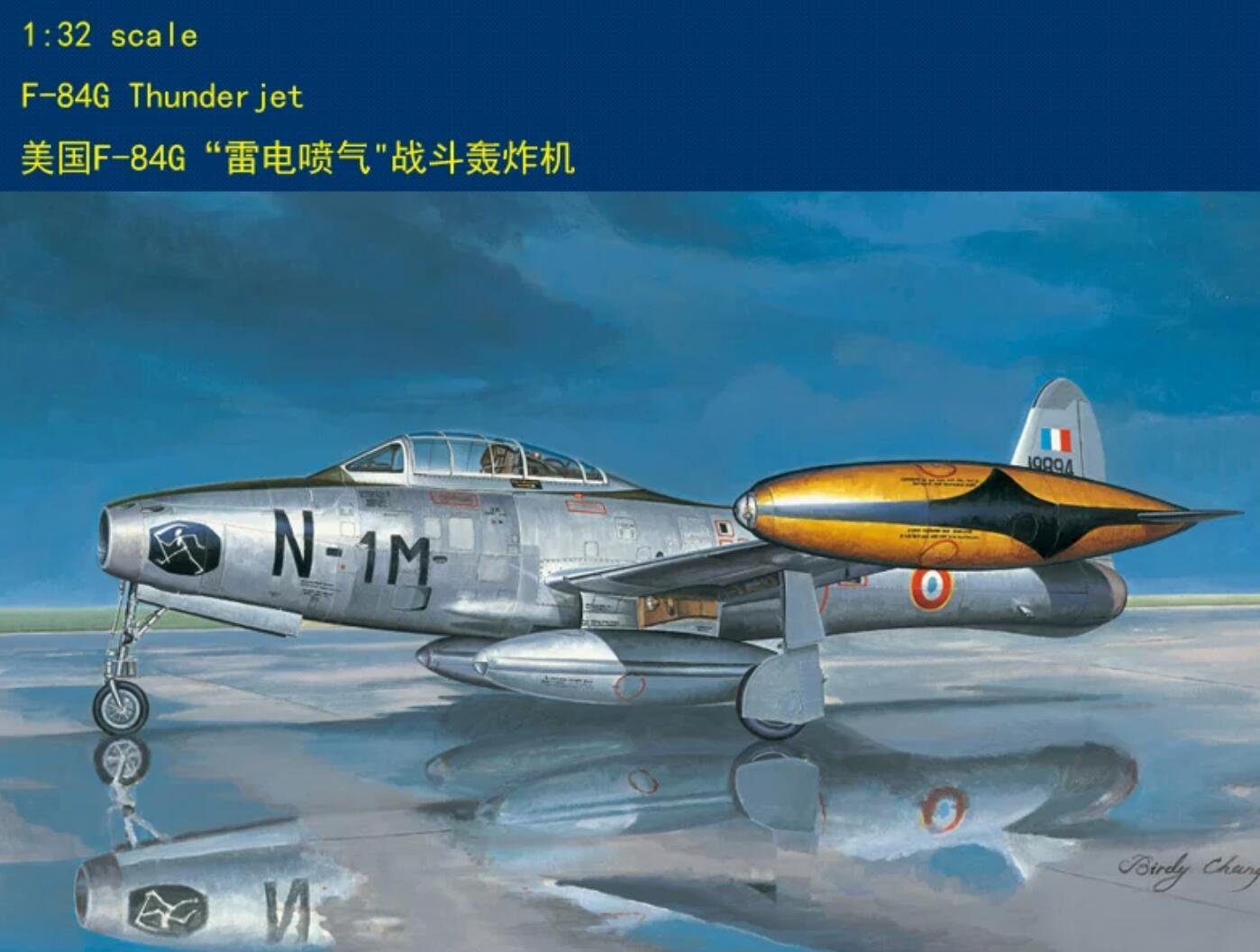 Hobbyboss 83208 Model Kit 1/32 F-84G Thunderjet
