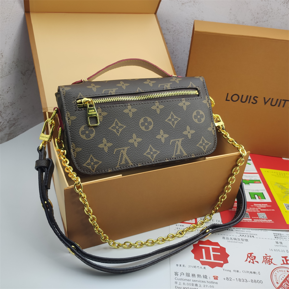 LV Louis Vuitton Pochette Metis East West