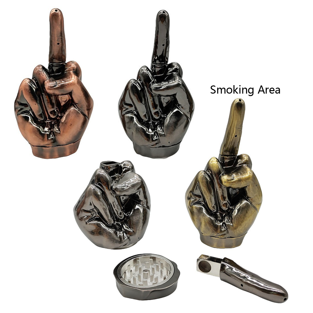 A1222 Middle Finger Grinder Metal
