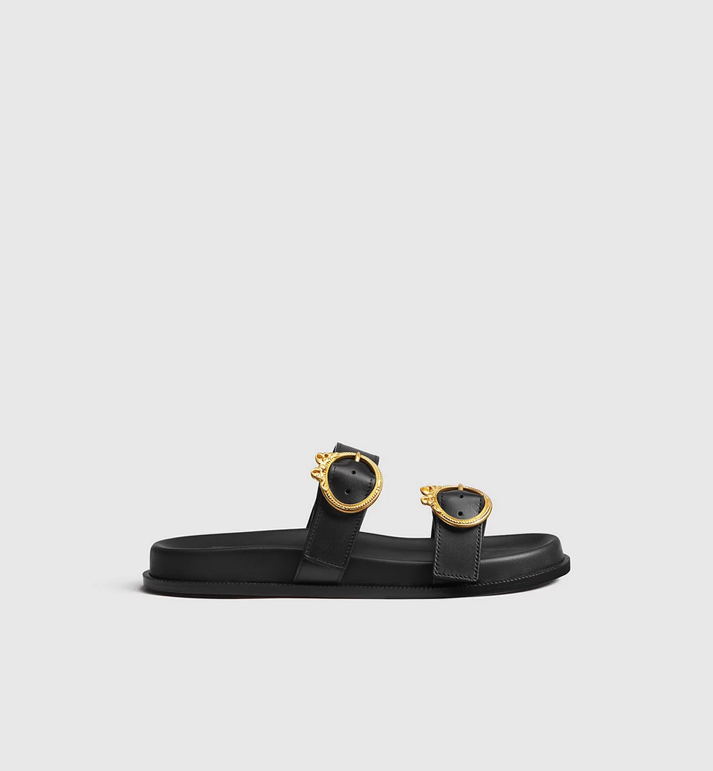 (Special Price)Dior Médaillon Buckle sandals