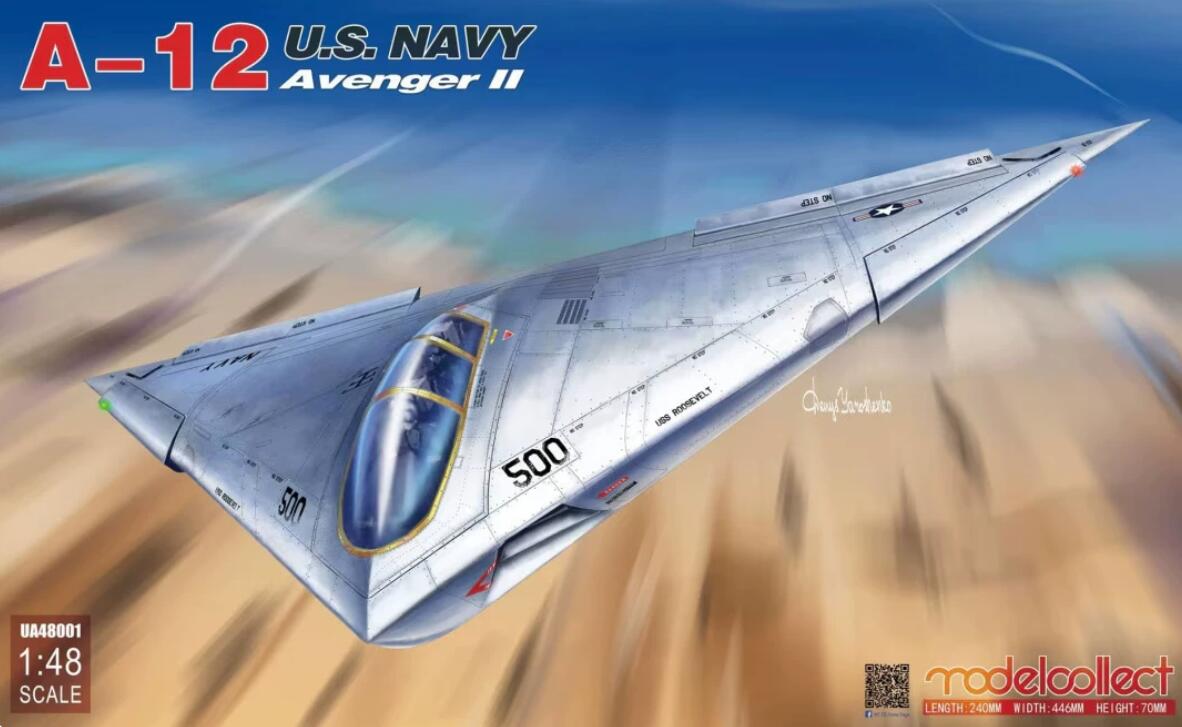 Modelcollect 1/48 USN A-12 Avenger II Strike Fighter Sqd 31 'Tomcatters' UA48001