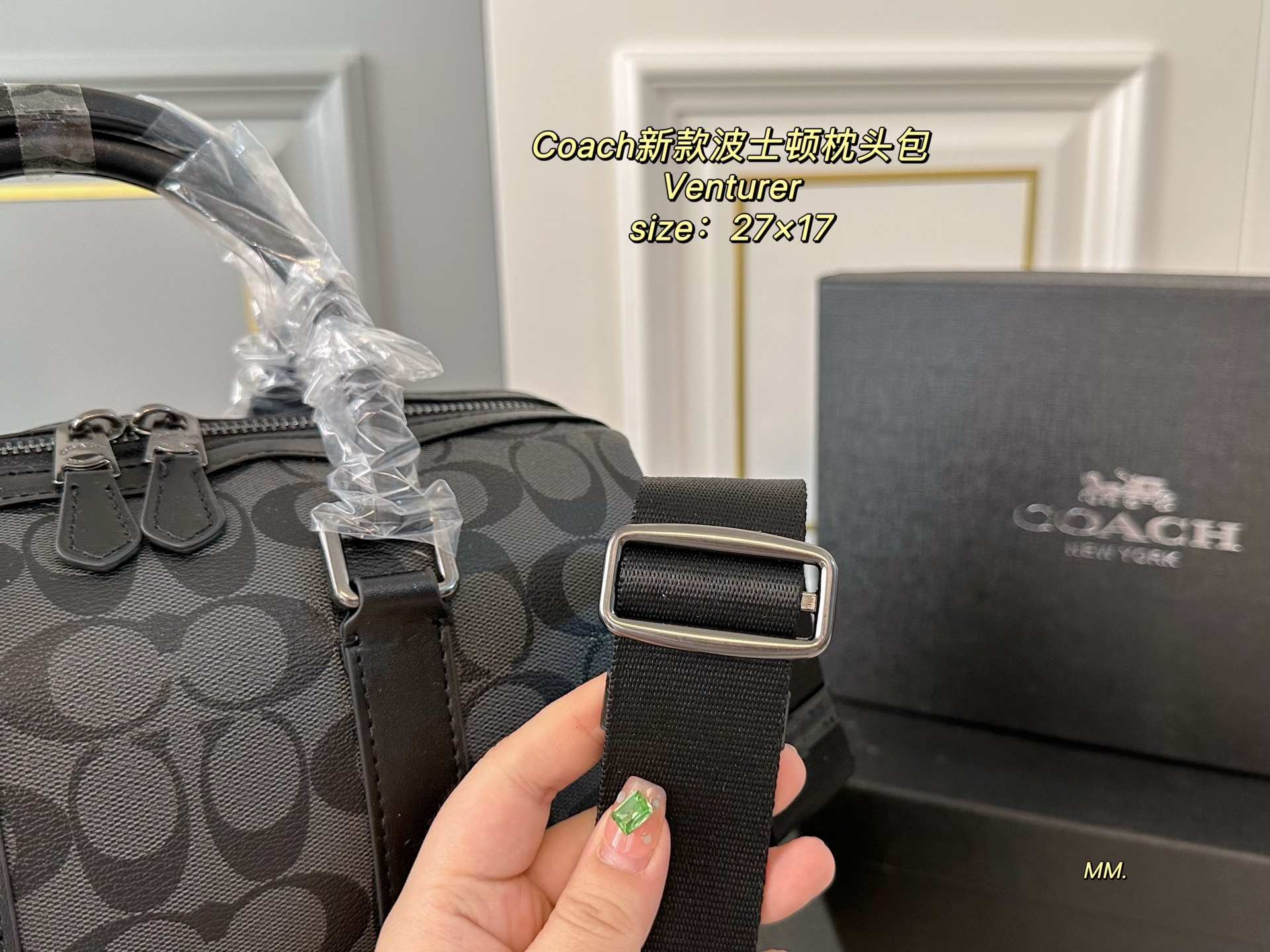 Coach's new Venturer Boston Pillow Bag
