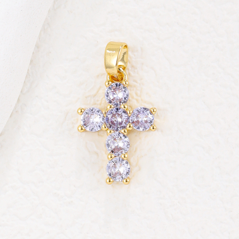diamond cross necklace