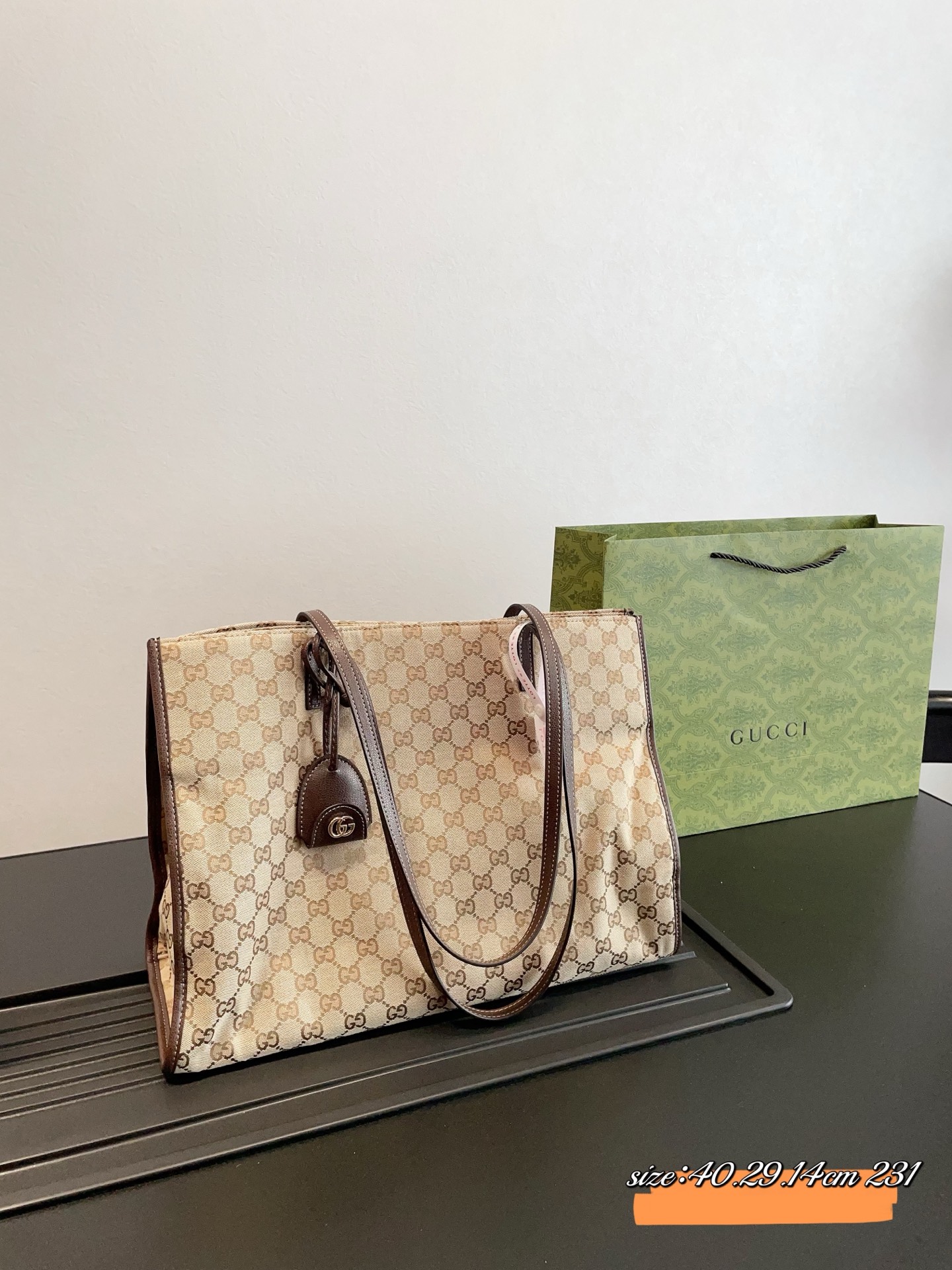 Gucci Classic Monogram Tote Bag