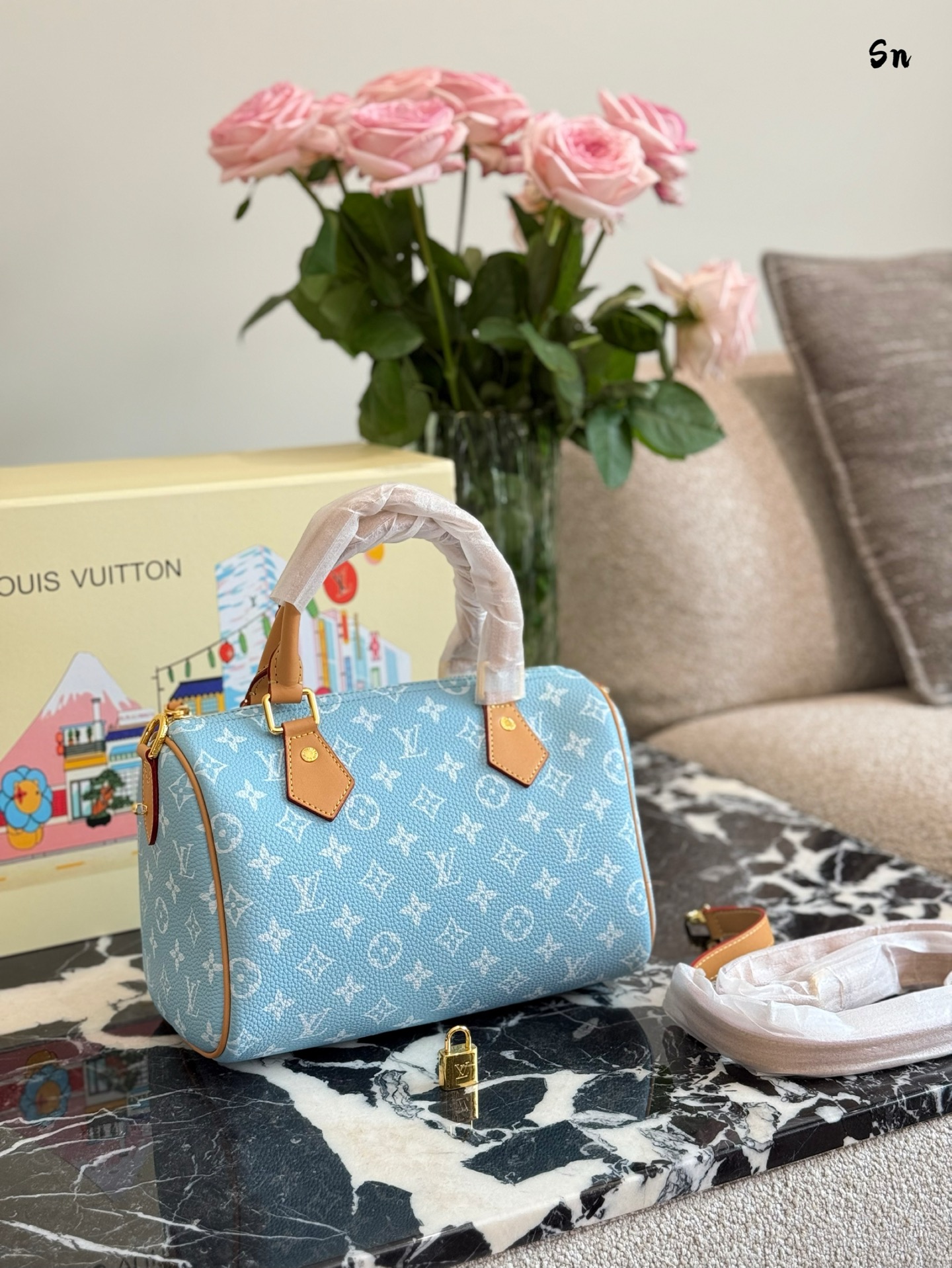 LV pillow bag