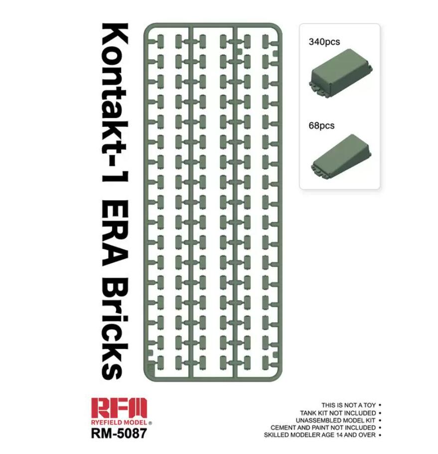 RYEFIELD MODEL RFM RM-5087 1/35 Kontakt-1 ERA Bricks