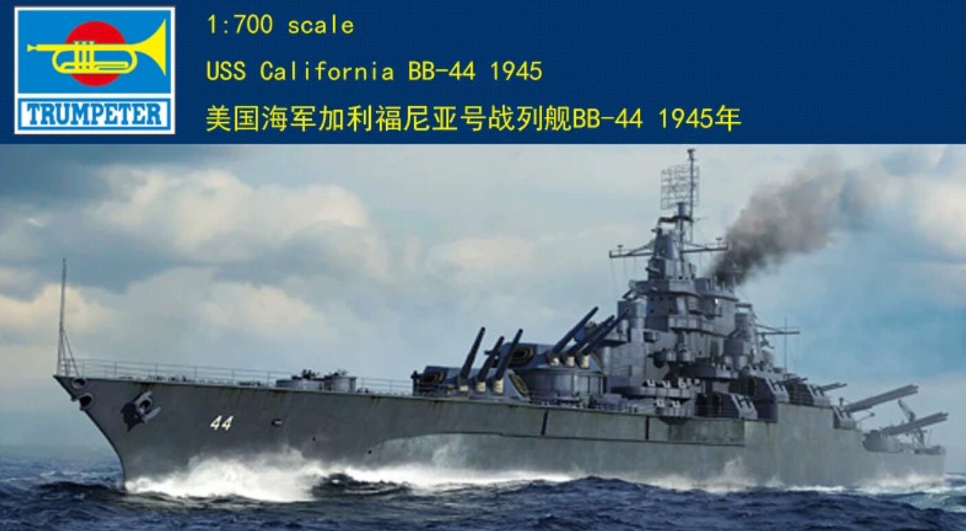 Trumpeter 1/700 05784 USS California BB-44 1945