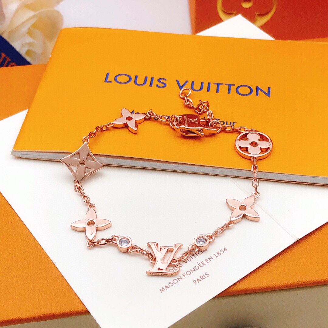 LV monogram bracelet