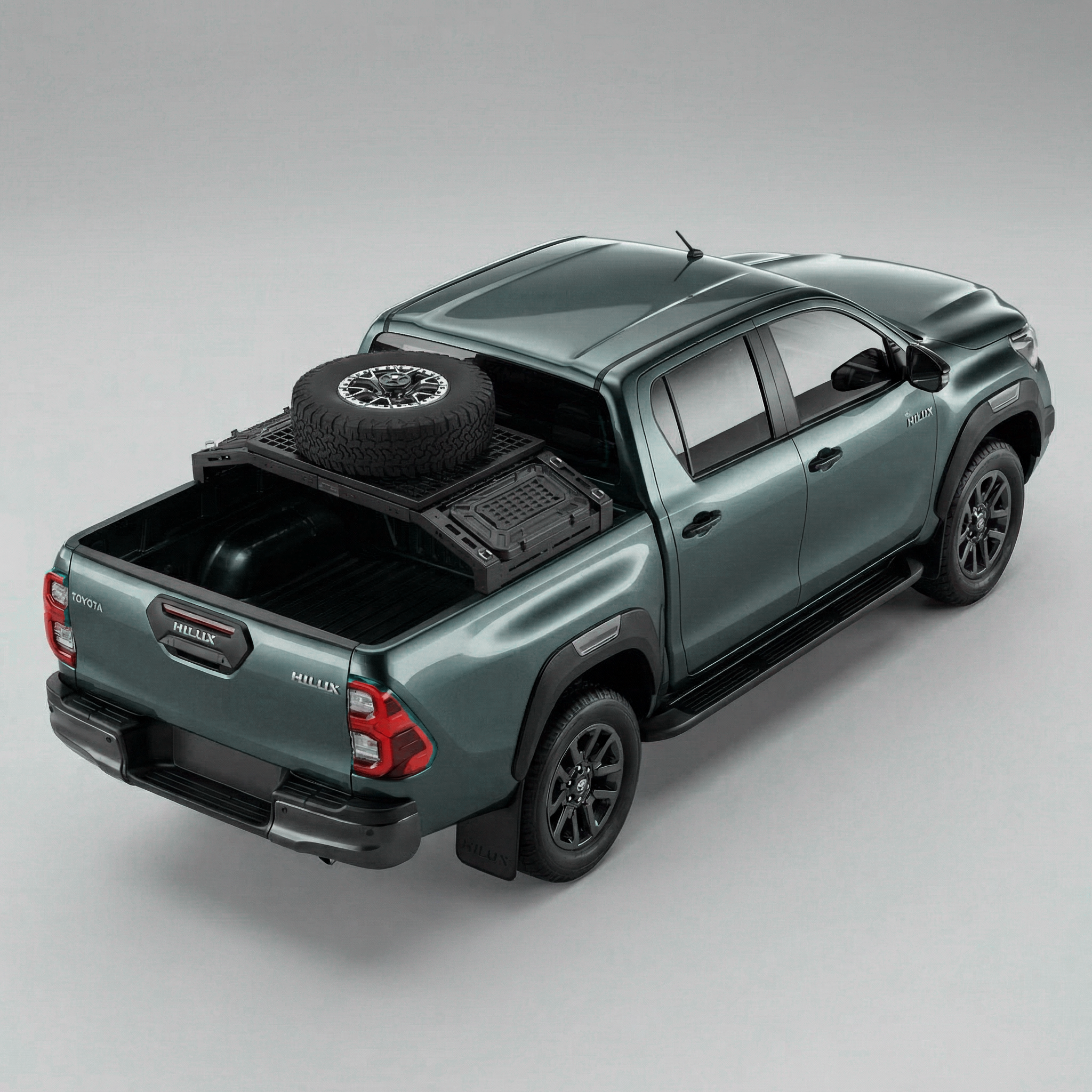 JD-16  Pickup Truck Spare Tire Carrier - JUSNDESIGN