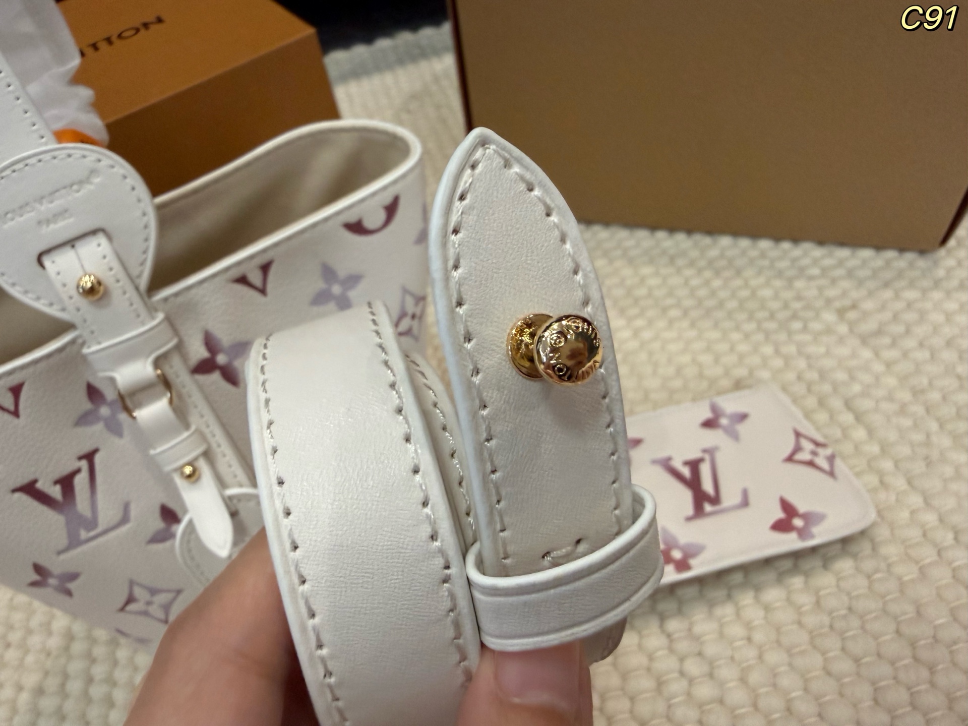 LV all in bb Bucket bag