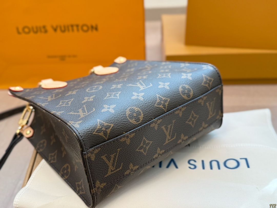 LV old flower piano bag
