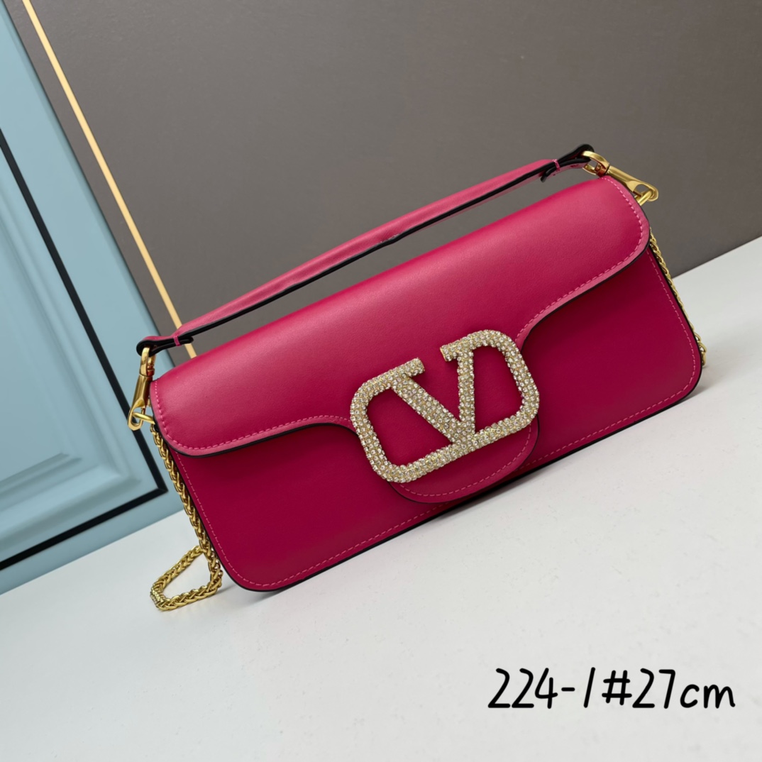 VALENTINO LOCÒ VLogo Signature chain shoulder bag