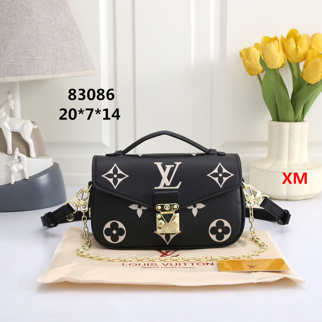 LV shoulder chain bag
