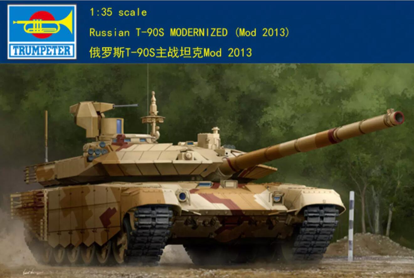 Trumpeter 1/35 09524 Russian T-90S Modernized Mod.2013