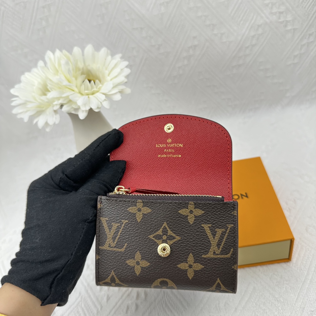 LV compact and practical coin purse