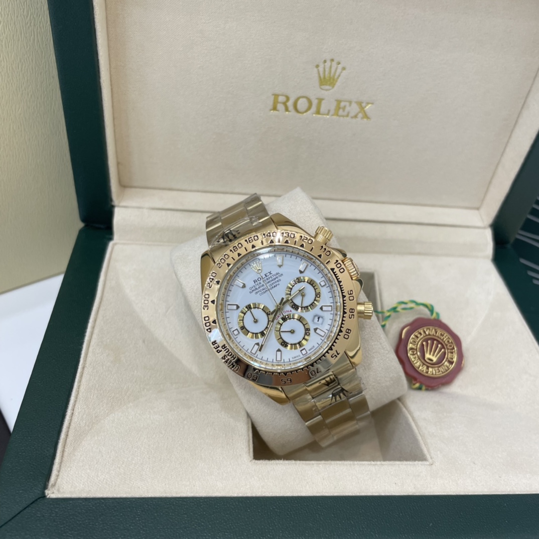 Rolex Daytona all-gold men's and women's couple watch