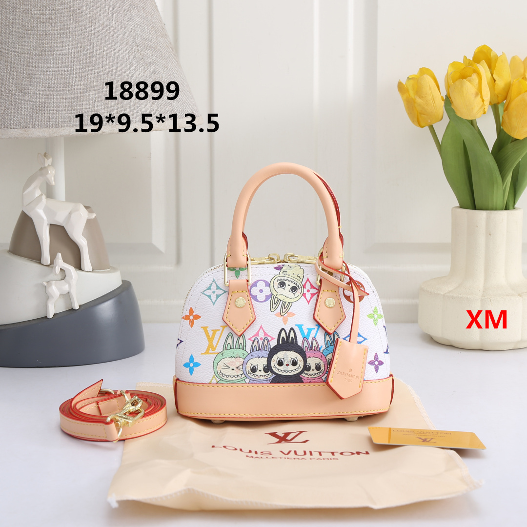 LV shoulder shell handbag