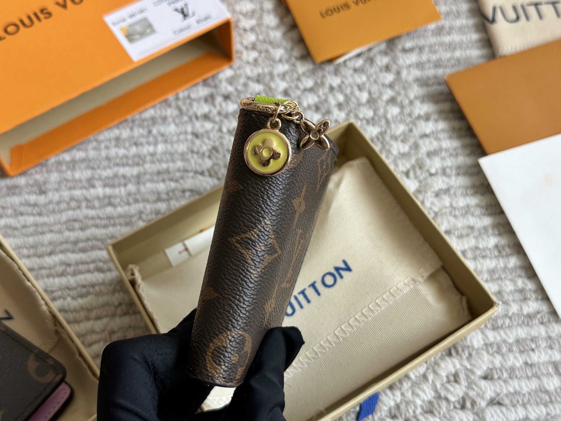 LV new monogram wallet