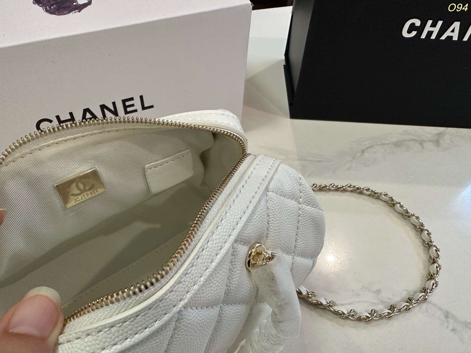 Chanel Boston Chanel 25P bowling bag