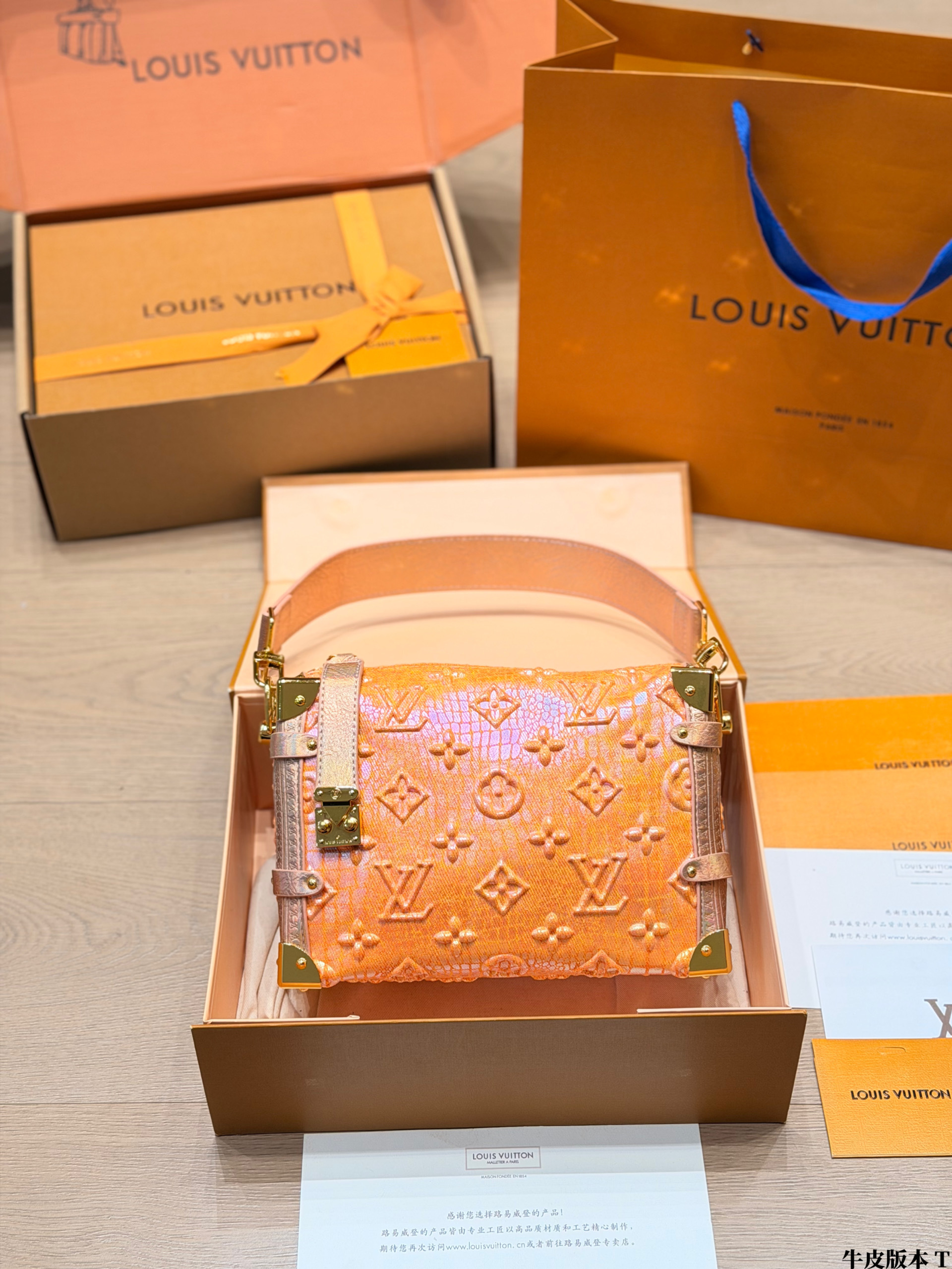 LV Flight Mode Box bag
