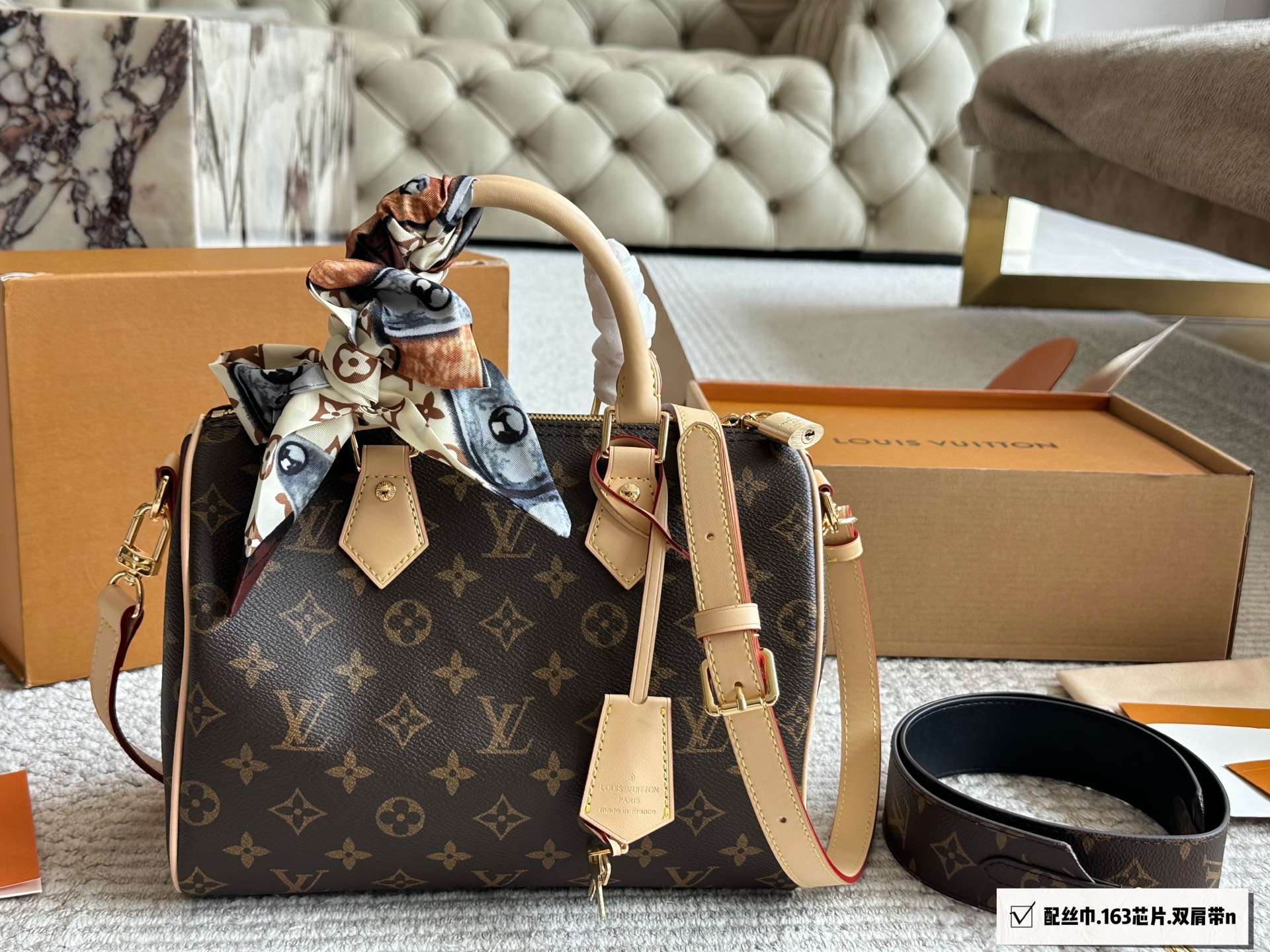 LV speedy25 pillow bag high quality