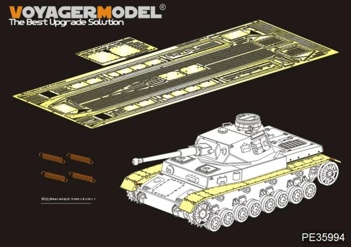 Voyager 1/35 PE35994 German Pz.Kpfw.IV Ausf.F-H Fenders