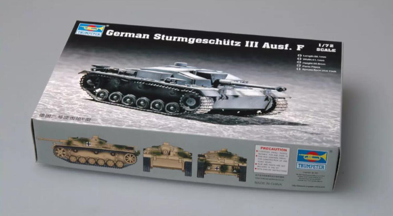 Trumpeter 07259 1/72 German Sturmgeschutz III Ausf. F Plastic model kit