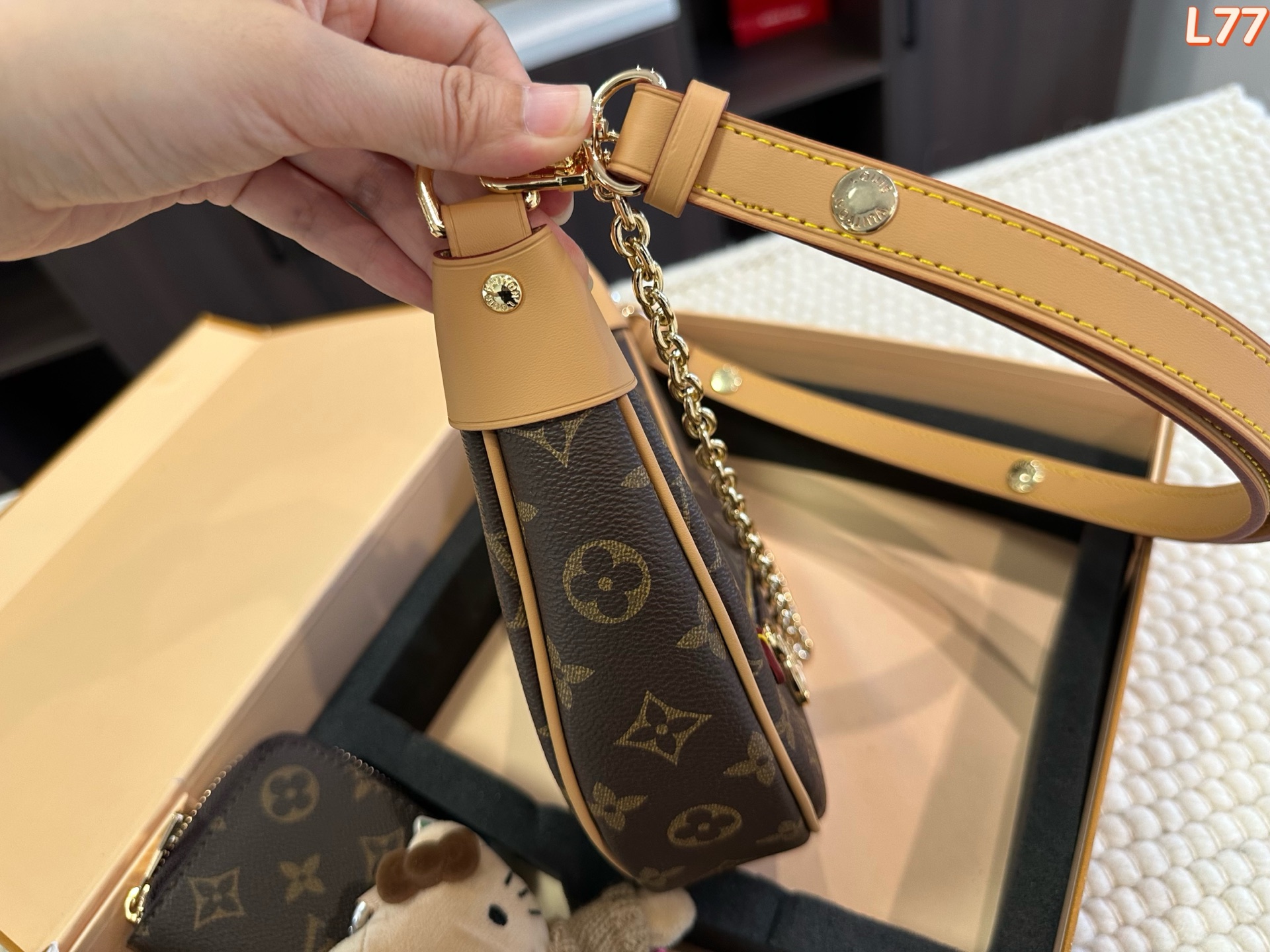 LV underarm bag
