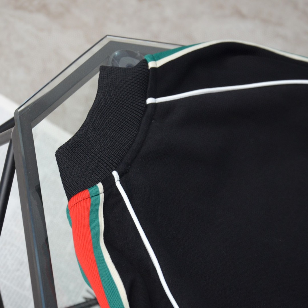 Gucci classic Double GLogo with stand collar coat hoodie