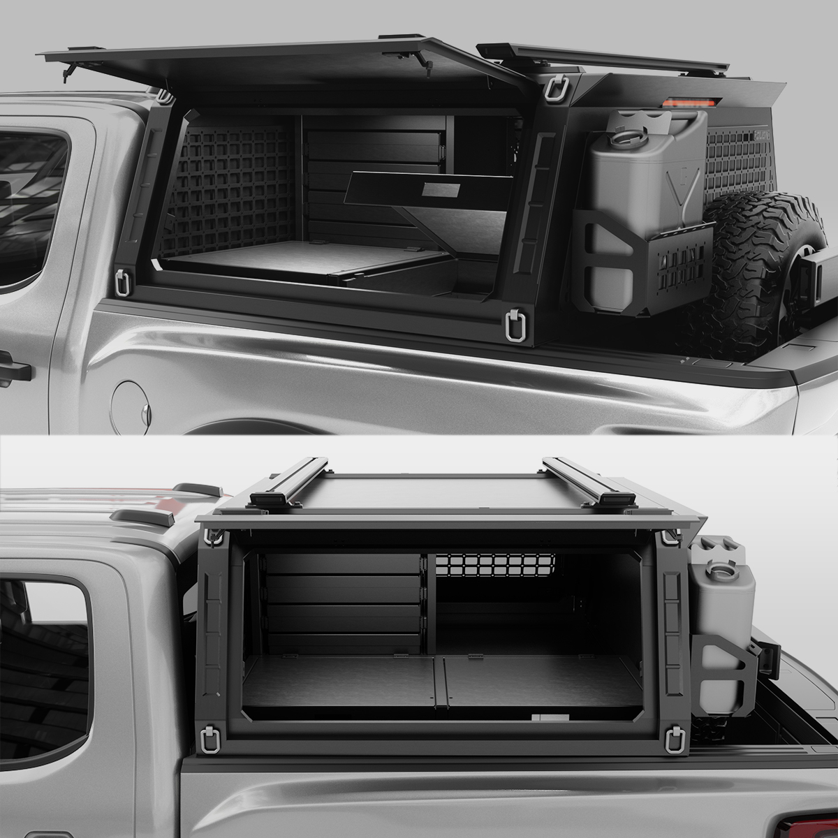 JD19-REAR INTEGRATEDUTILITY SYSTEM for Ranger - JUSNDESIGN