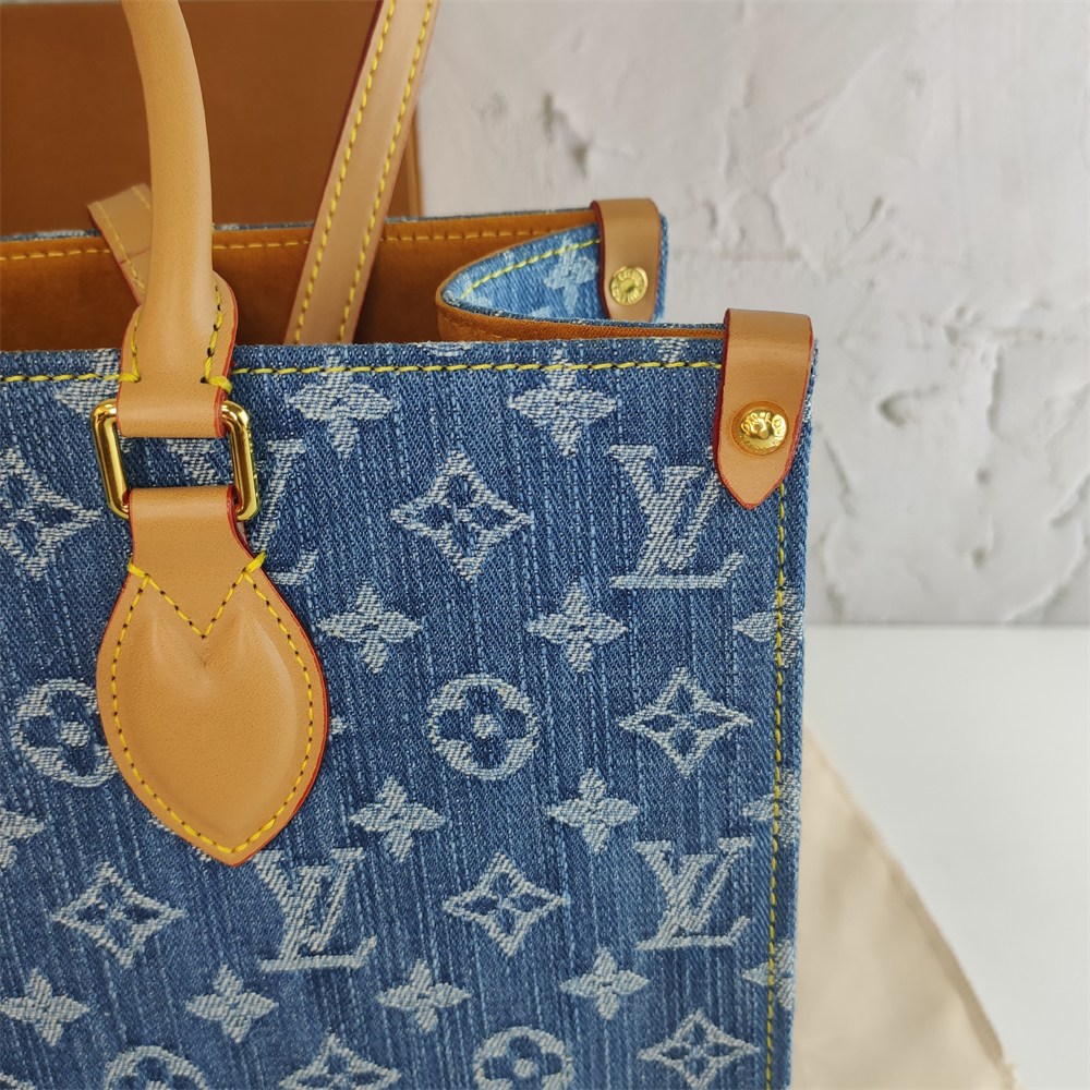 Louis Vuitton Denim Tote Bag