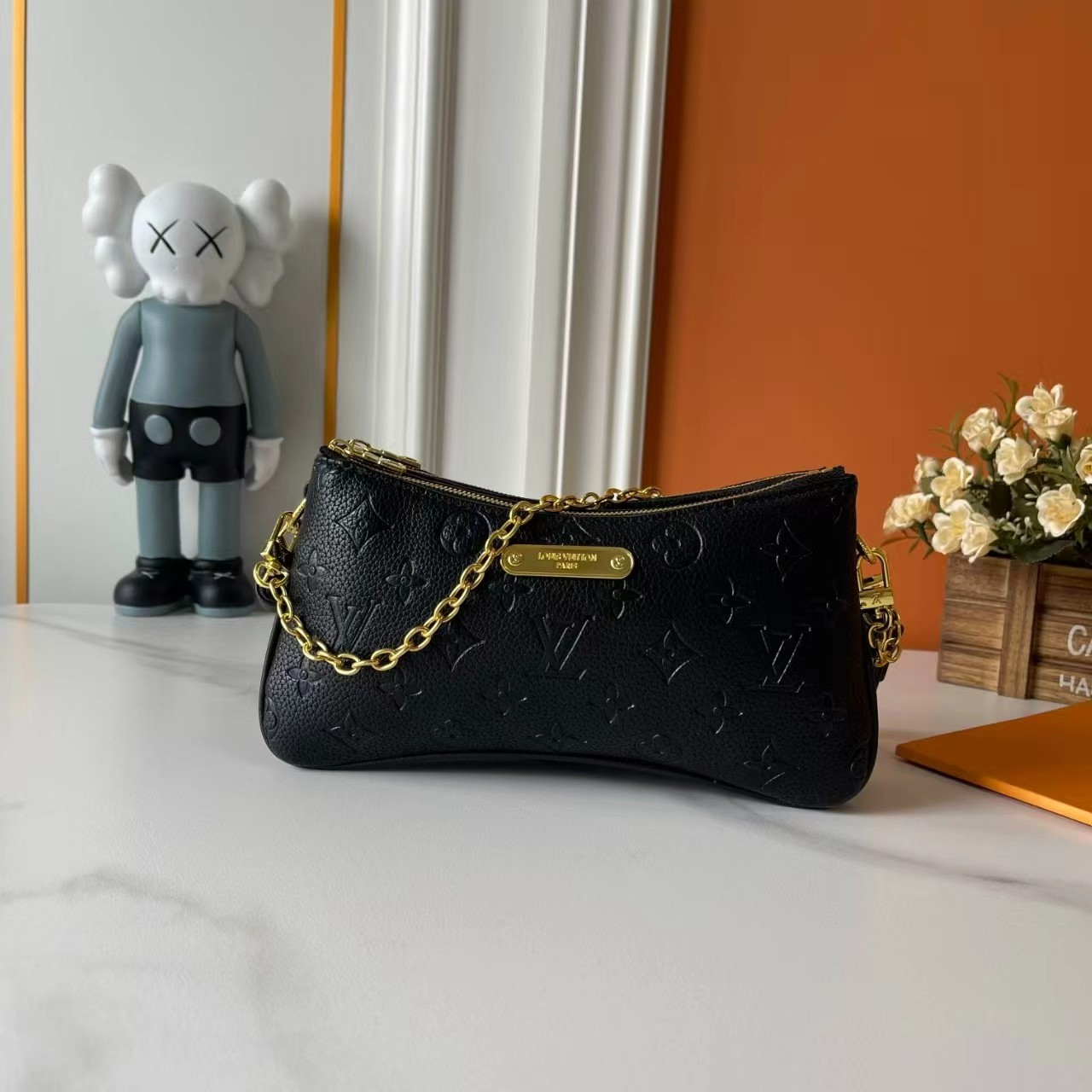 LV Pochette Monogram Denim bag