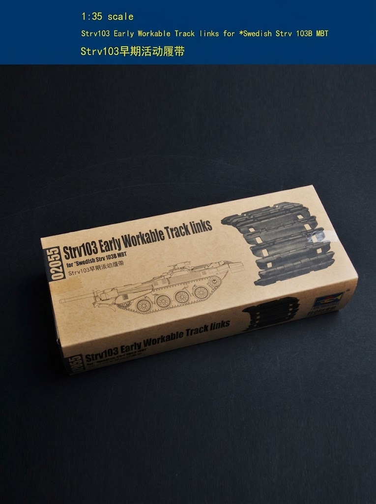 Trumpeter 1/35 02055 Strv103 Early Type Track Links