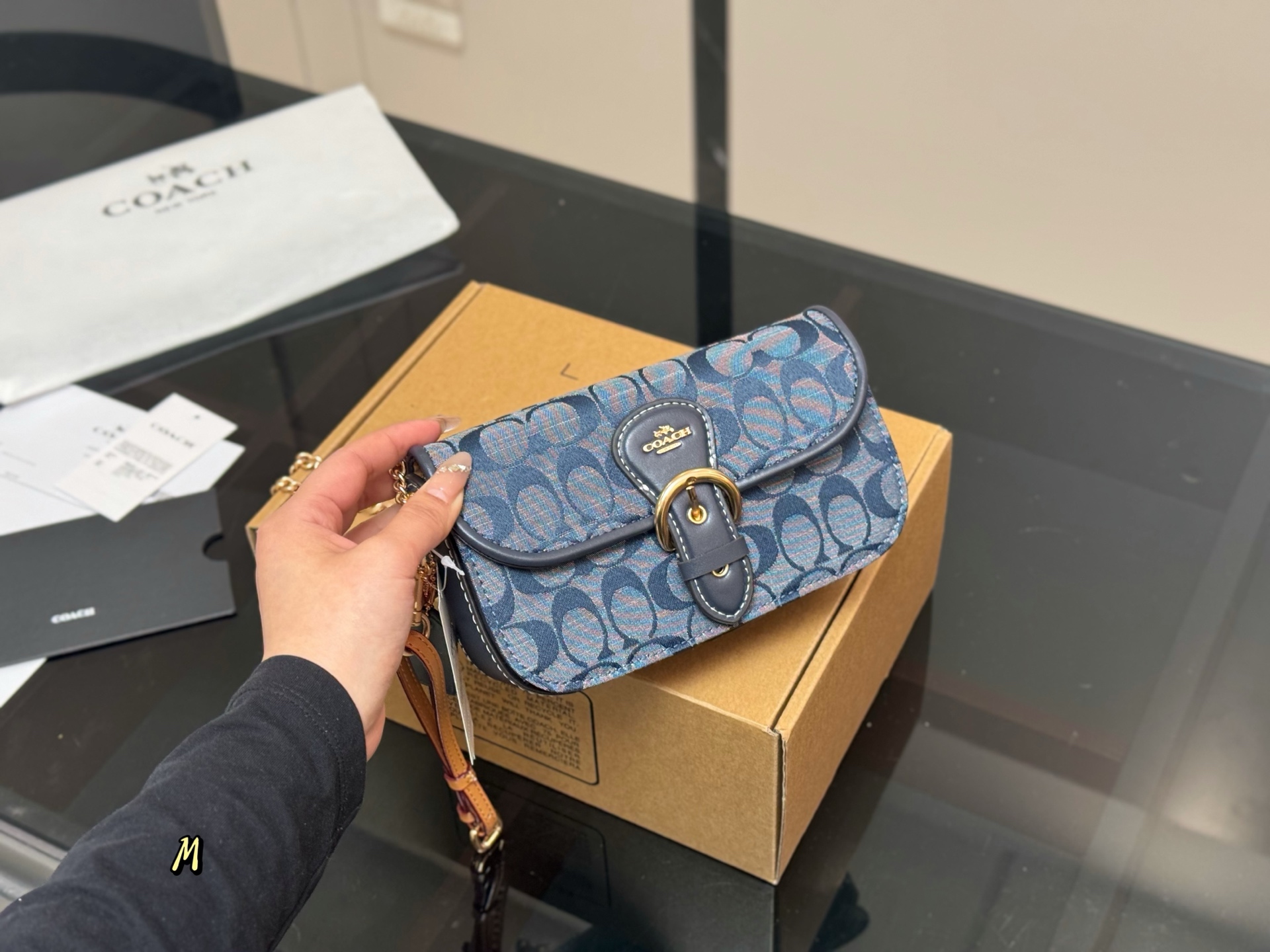 COACH chain bag