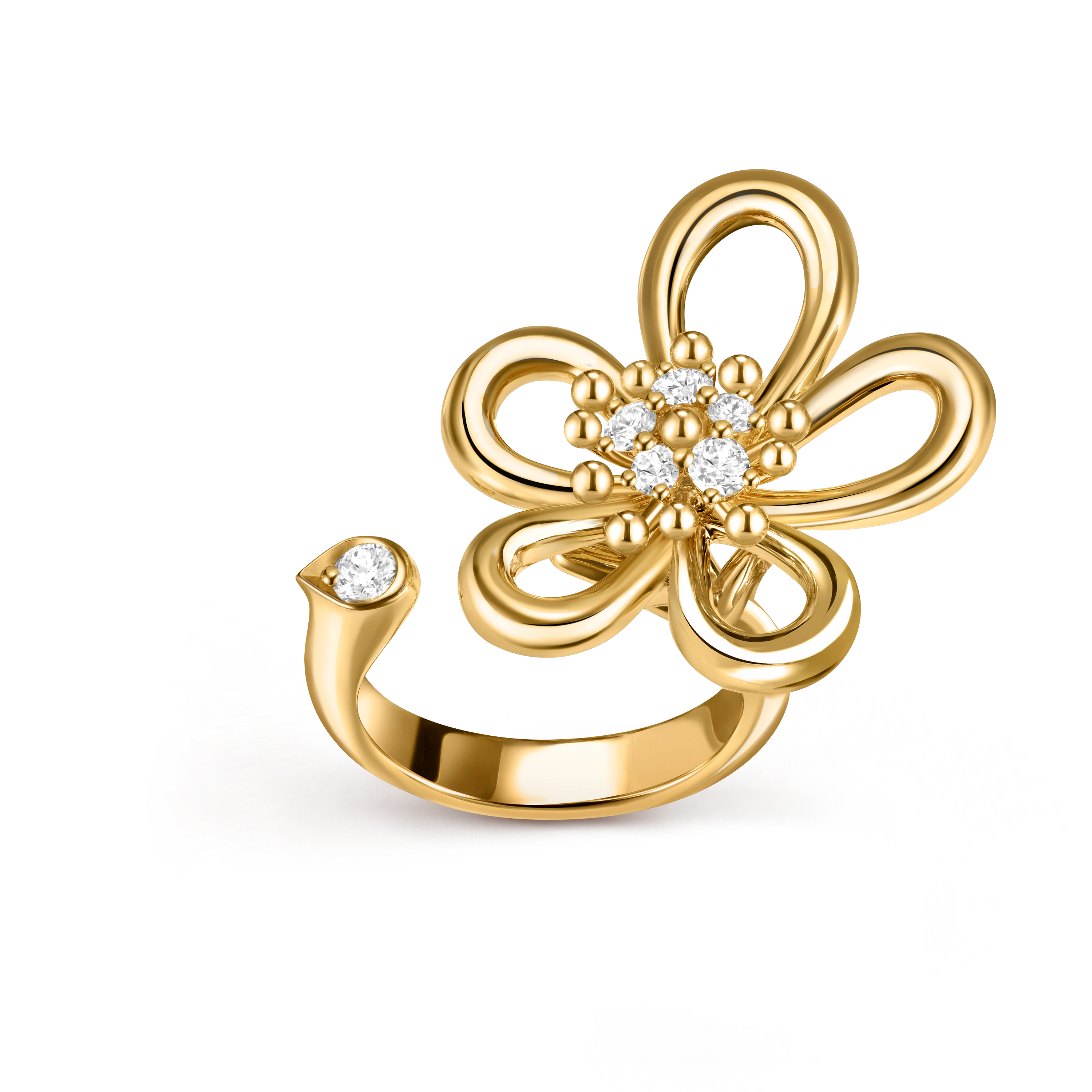 Van Cleef & Arpels Flowerlace Ring