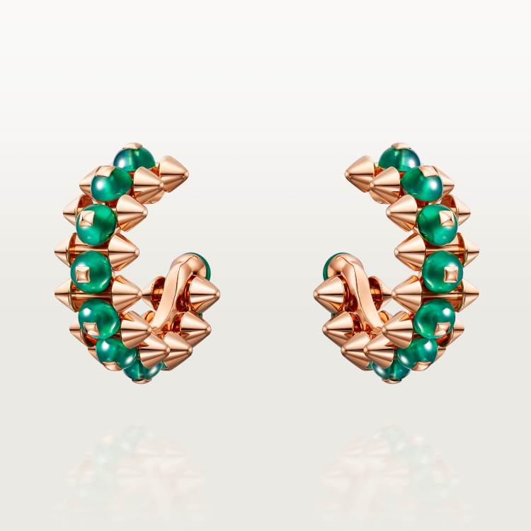 Cartier Clash de Cartier earrings, agate