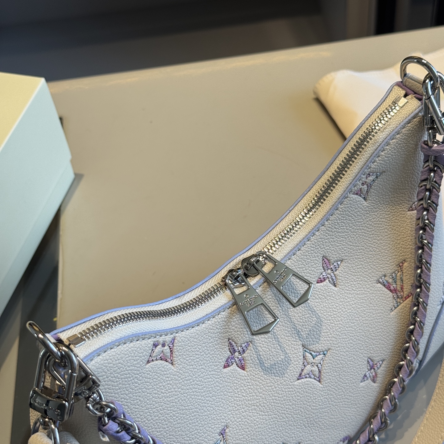 LV New Dreamy Purple Croissant Bag