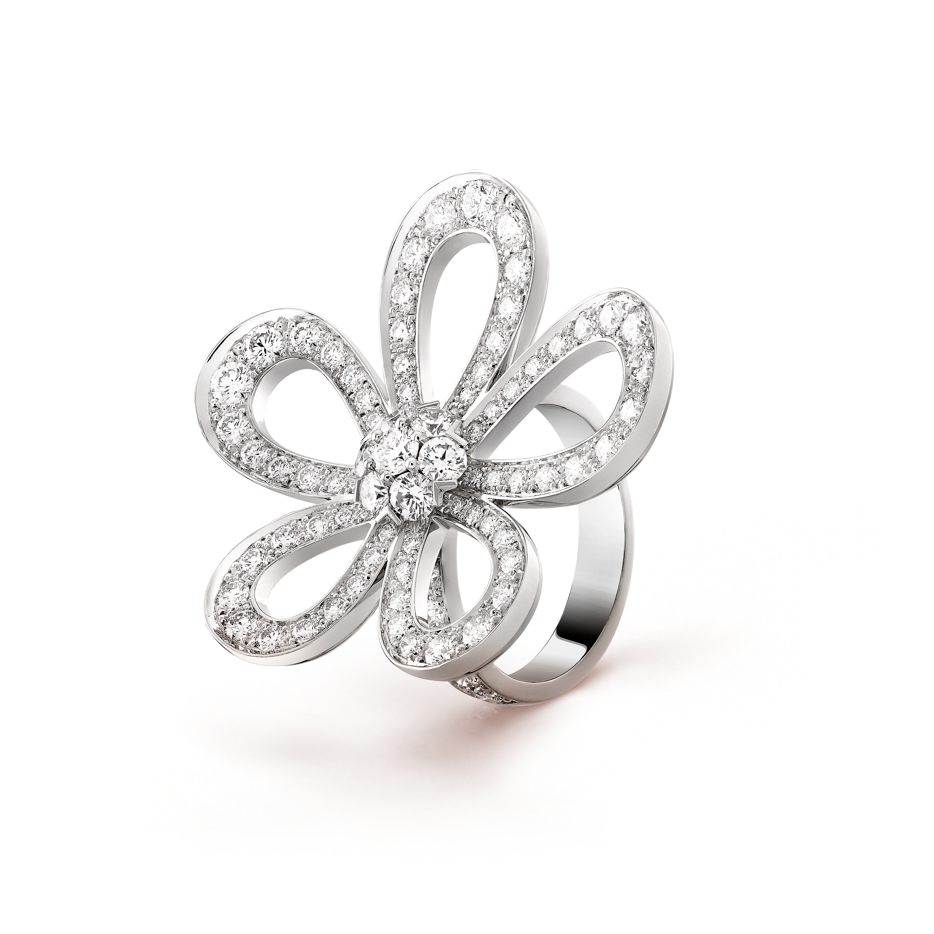 Van Cleef & Arpels Flowerlace Ring