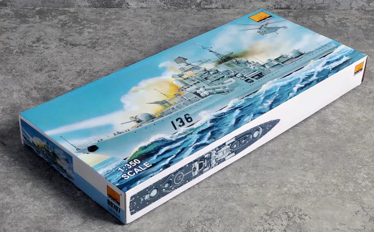 Mini Hobby 80707 1/350 China Modern Class 136 Hangzhou GUIDED MISSILE DESTROYER