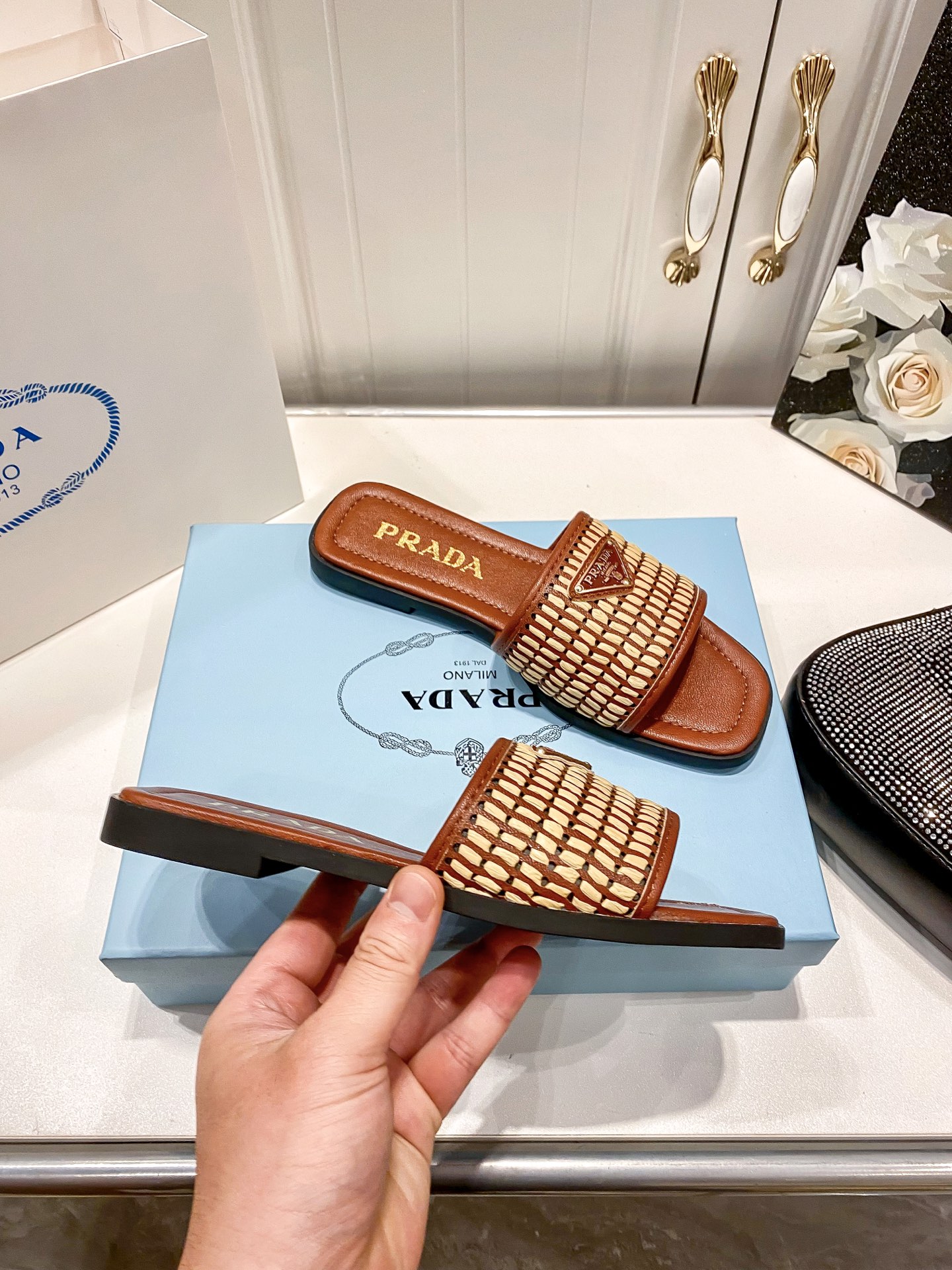 Prada new sandals