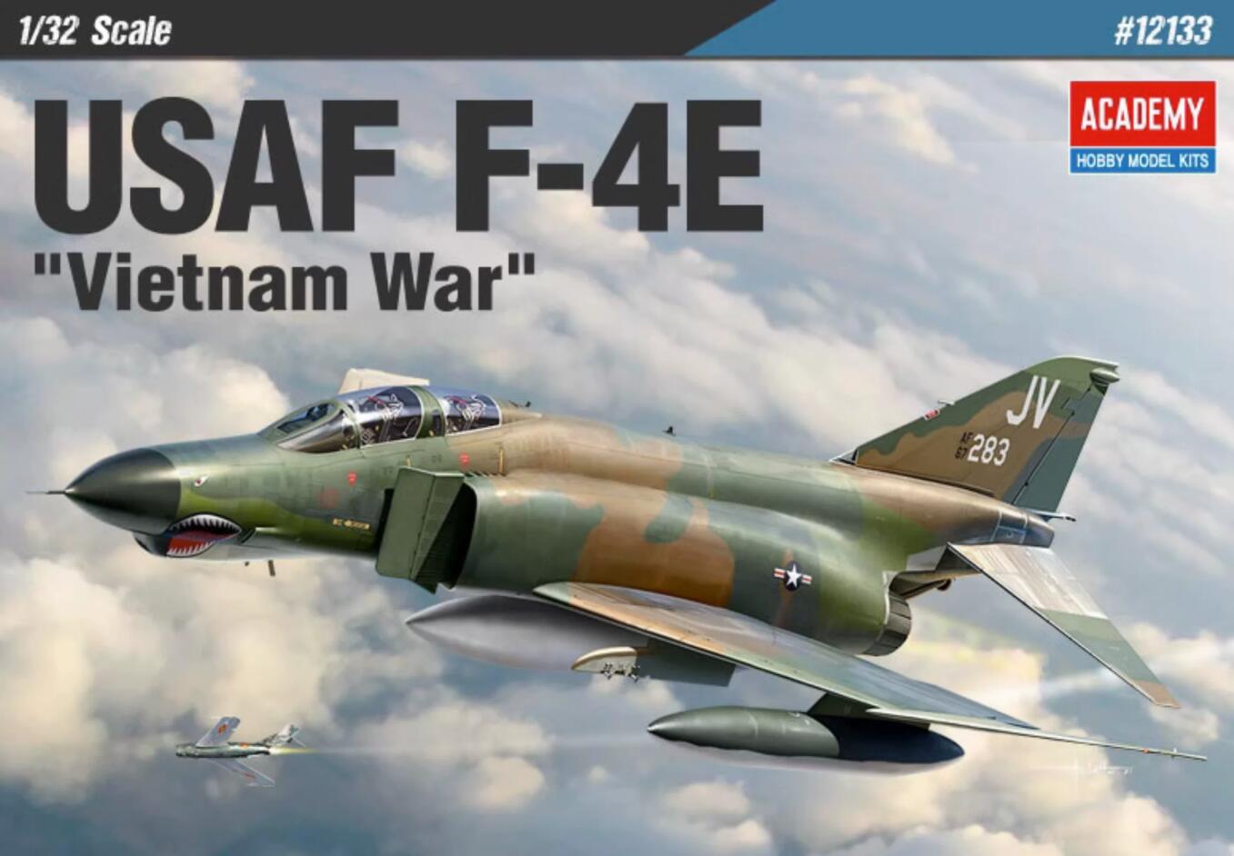 Academy Hobby 12133 USAF F-4E Vietnam War 1/32