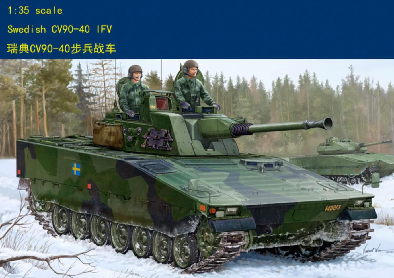 Hobbyboss 1/35 82474 Swedish CV90-40 IFV