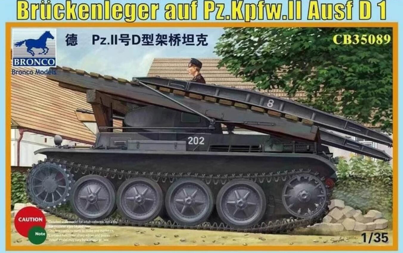BRONCO CB35089 1/35 Bruckenleger auf Pz.kpfw.II Ausf