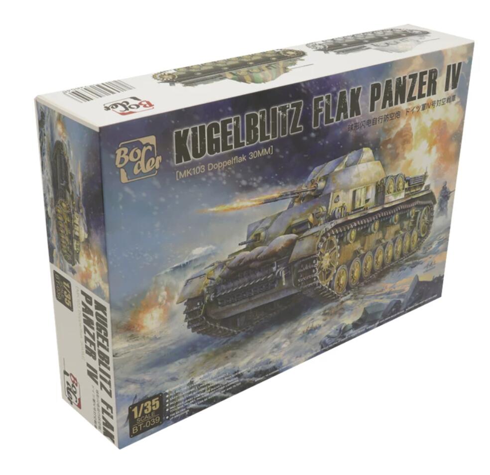 Border Model #BT-039 1/35 KUGELBITZ FLAK PANZER IV