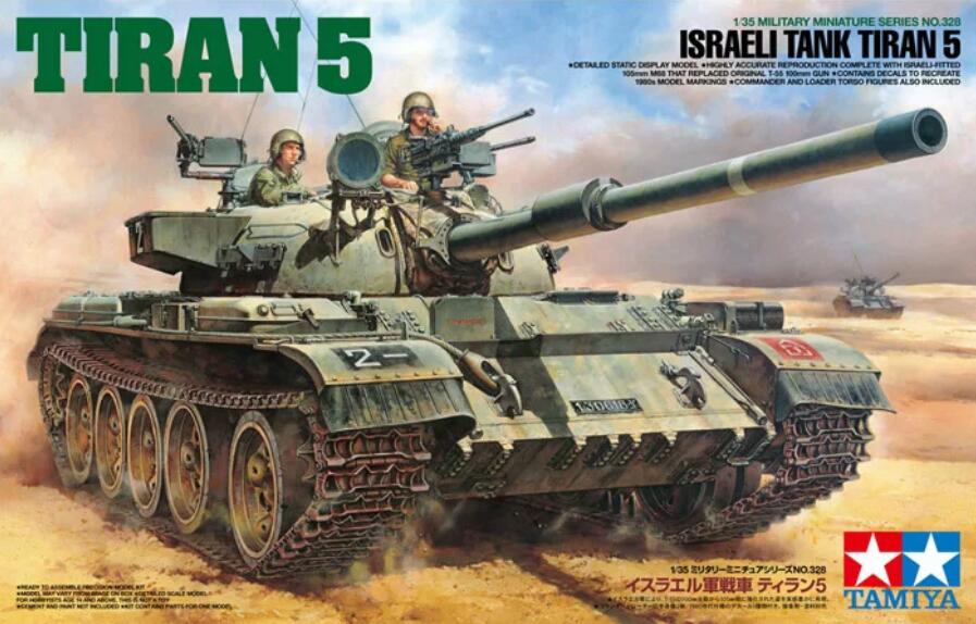Tamiya 35328 Israeli Tank Tiran 5 1/35 Scale Plastic Model Kit
