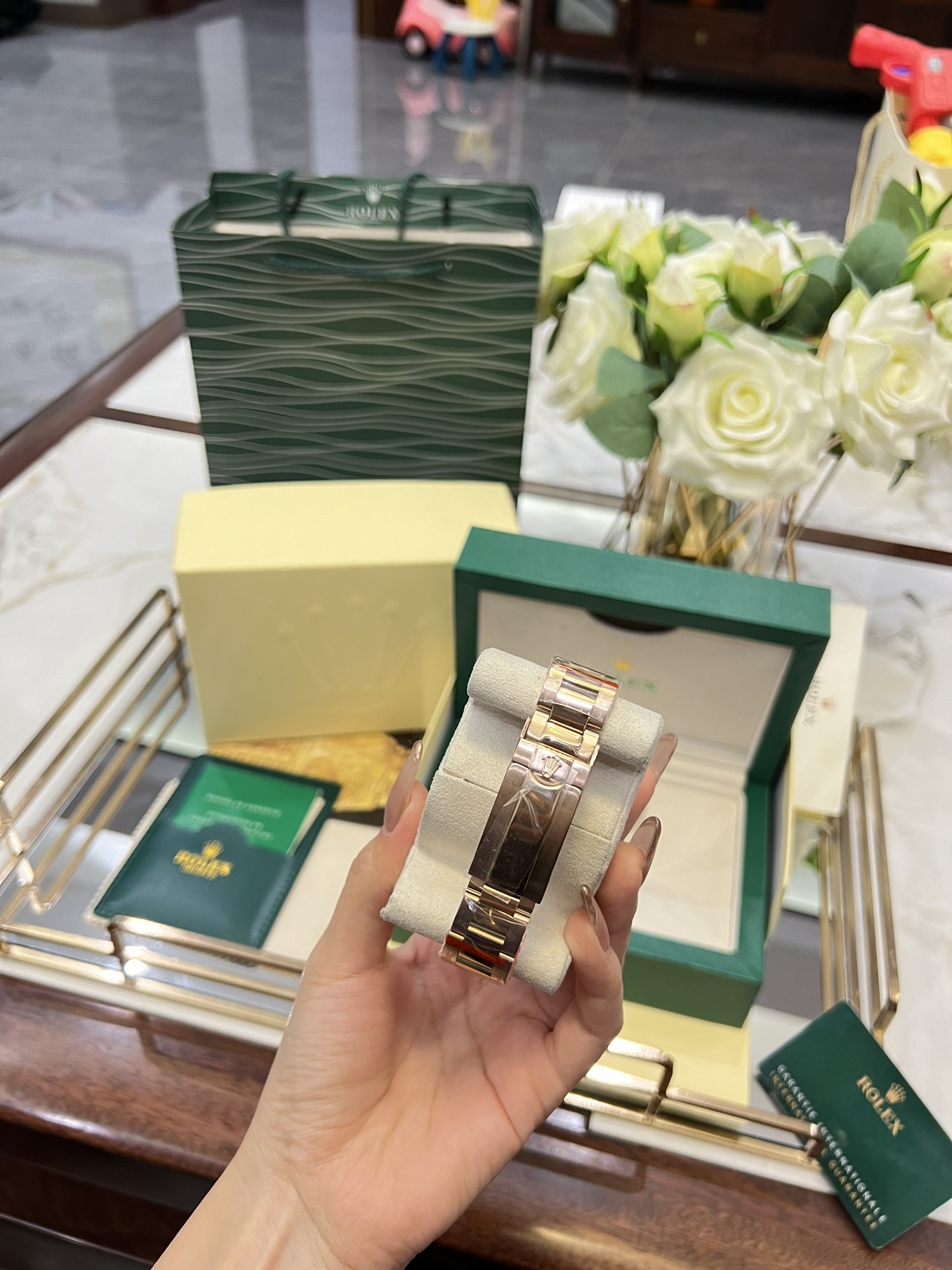 Rolex Everose Gold Cosmograph Daytona 40 Watch