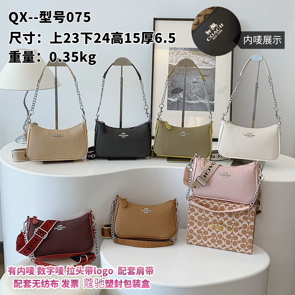 Coach shoulder chain bag